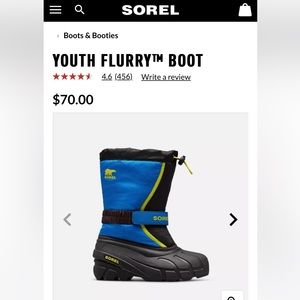 Youth Sorel Flurry Boots